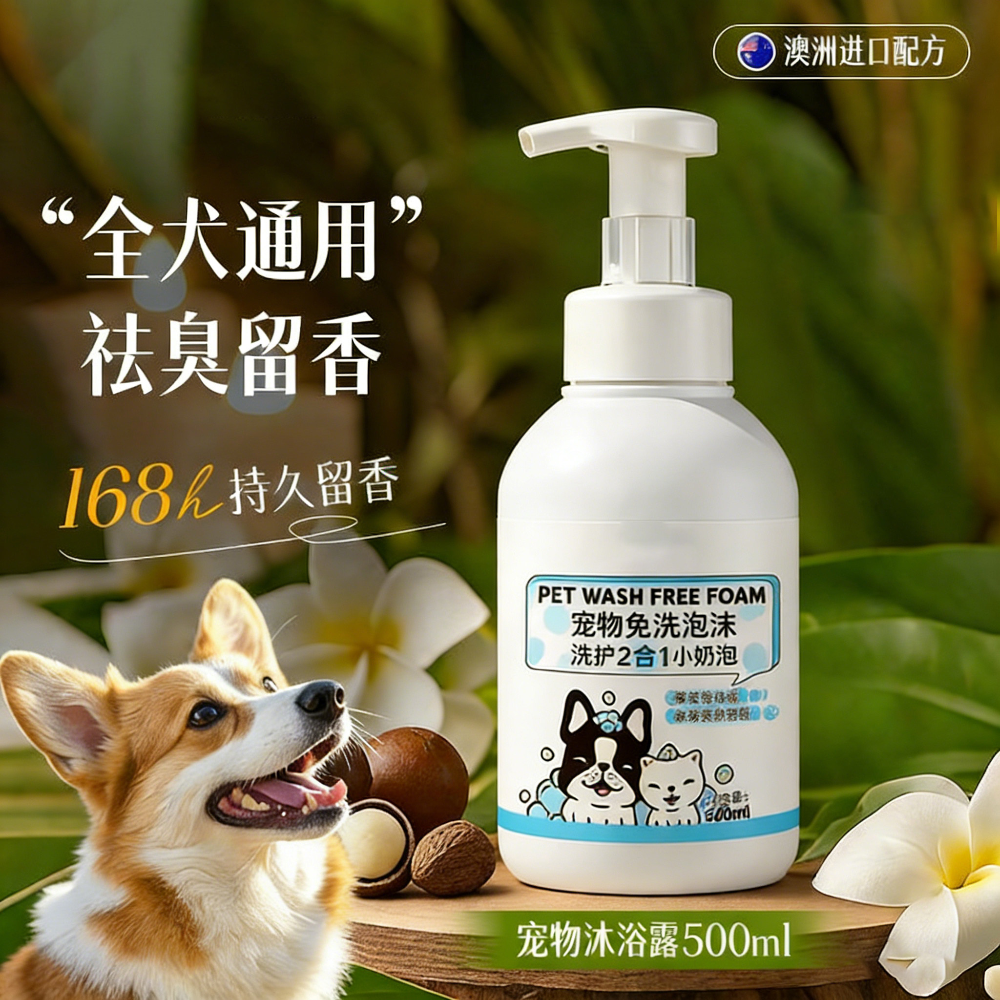 宠物免洗泡沫猫咪狗狗干洗沐浴露清洁慕斯持久留香小狗小猫,宠物/宠物食品及用品,猫狗免洗清洁,淘宝优惠券,粉丝福利购,淘宝优惠卷