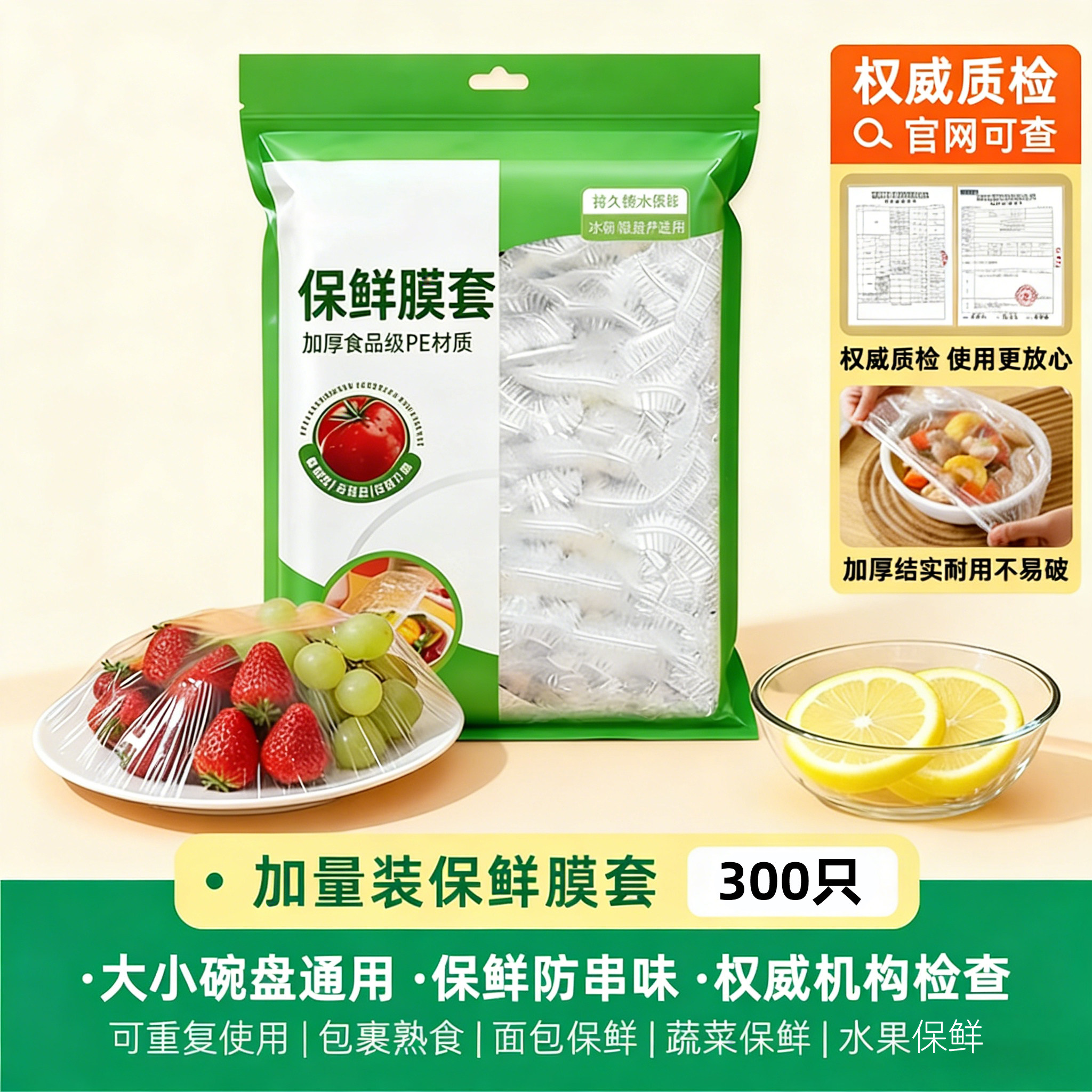 食品级保鲜膜套罩抗菌一次性保鲜袋带松紧家用剩菜加厚保险套碗盘,餐饮具,保鲜膜套,淘宝优惠券,粉丝福利购,淘宝优惠卷