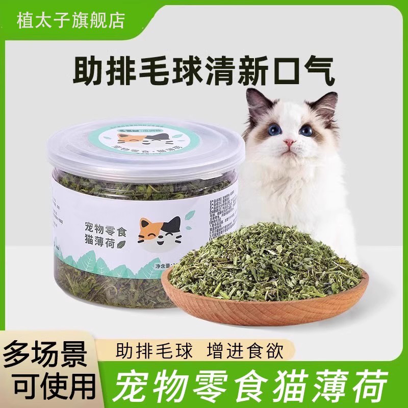 天然猫薄荷零食可食用去毛球饼干