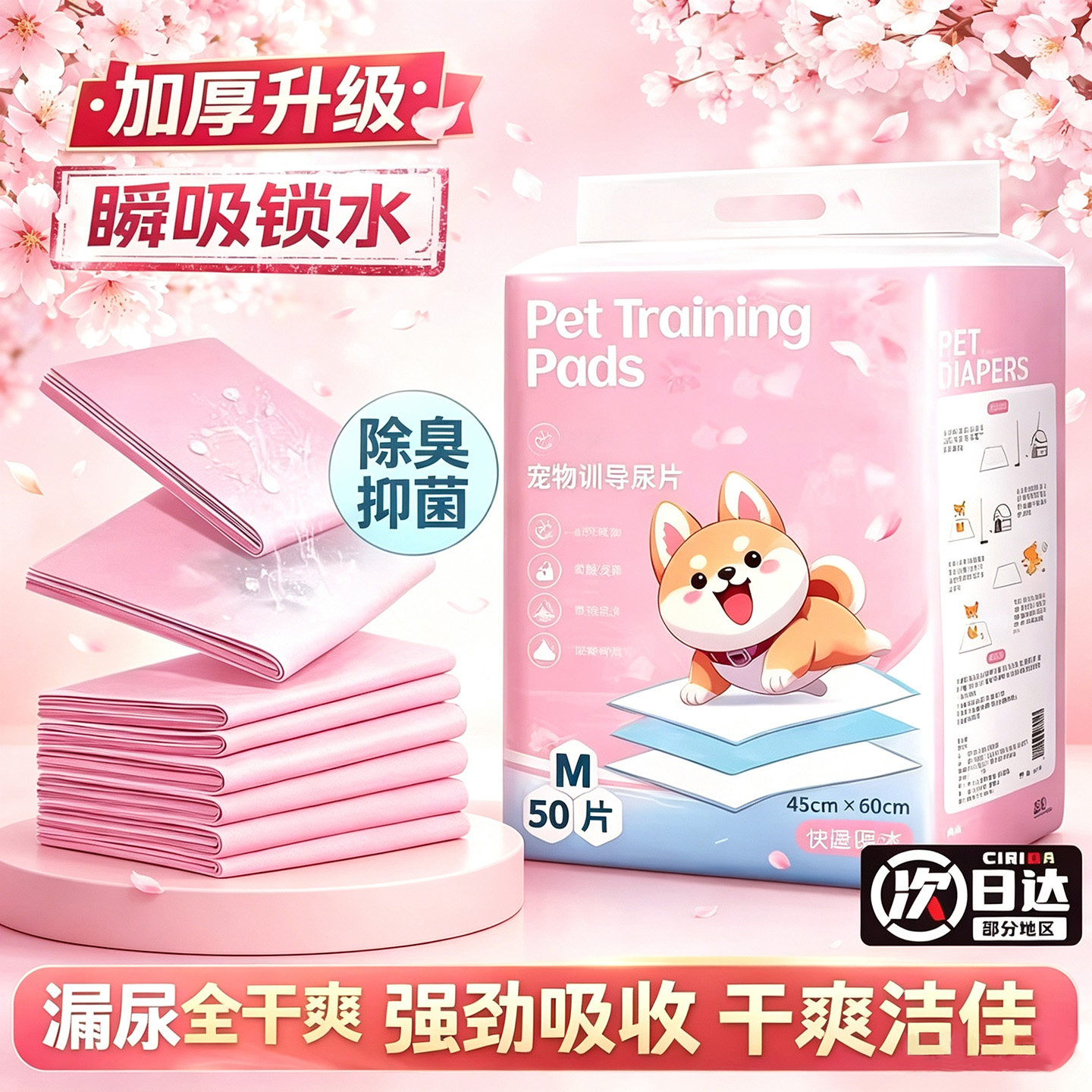 除臭吸水狗狗尿垫尿不湿
