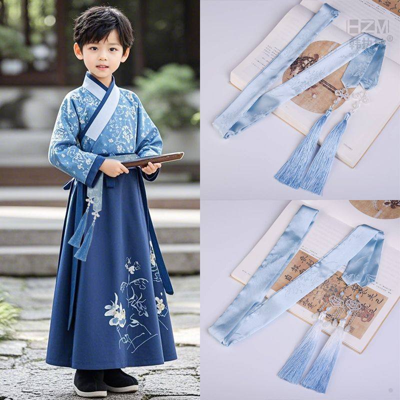 古装马面裙配饰男童古风腰绳