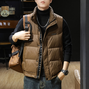 新款 马夹男式 羽绒马甲男背心羽绒服男士 外穿秋季 高端男款 2025冬季