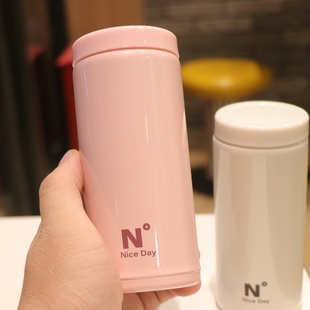 简约迷你保温杯小巧可爱便携女2024新款 潮小型水杯男200ml口袋杯