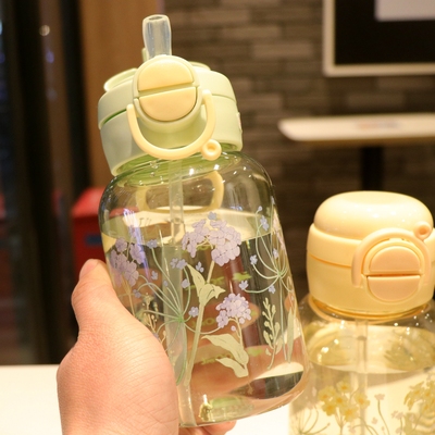 食品级PC塑料杯子户外运动水杯女