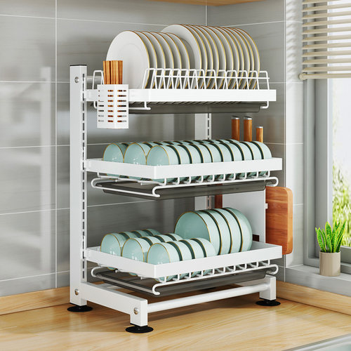 碗碟收纳架多层沥水架