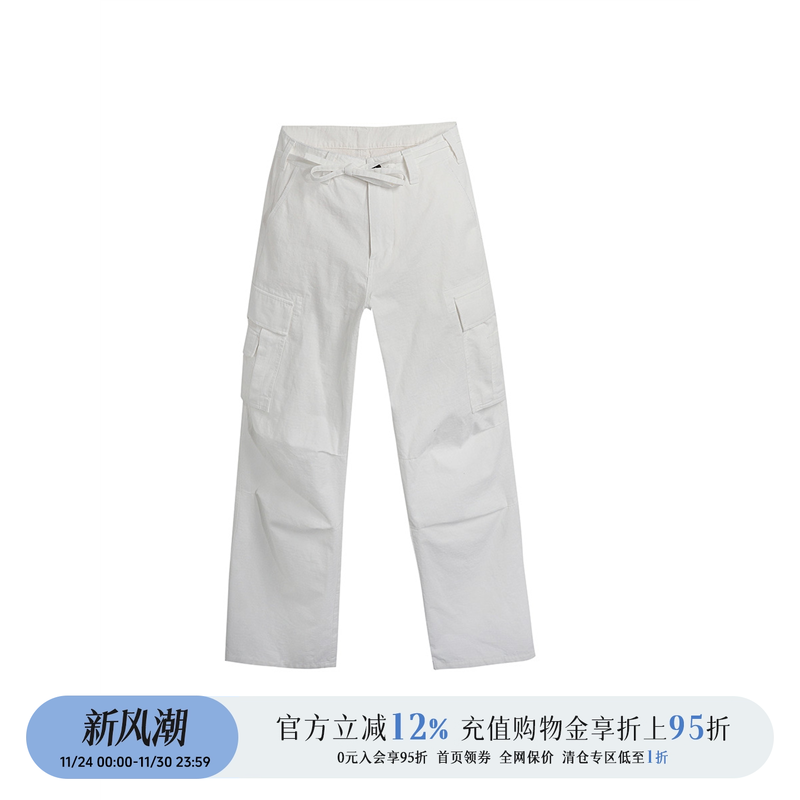 设计师品牌立体多袋工装裤