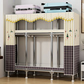 衣柜简易组装 家用卧室收纳布衣橱结实耐用出租房用便携衣柜