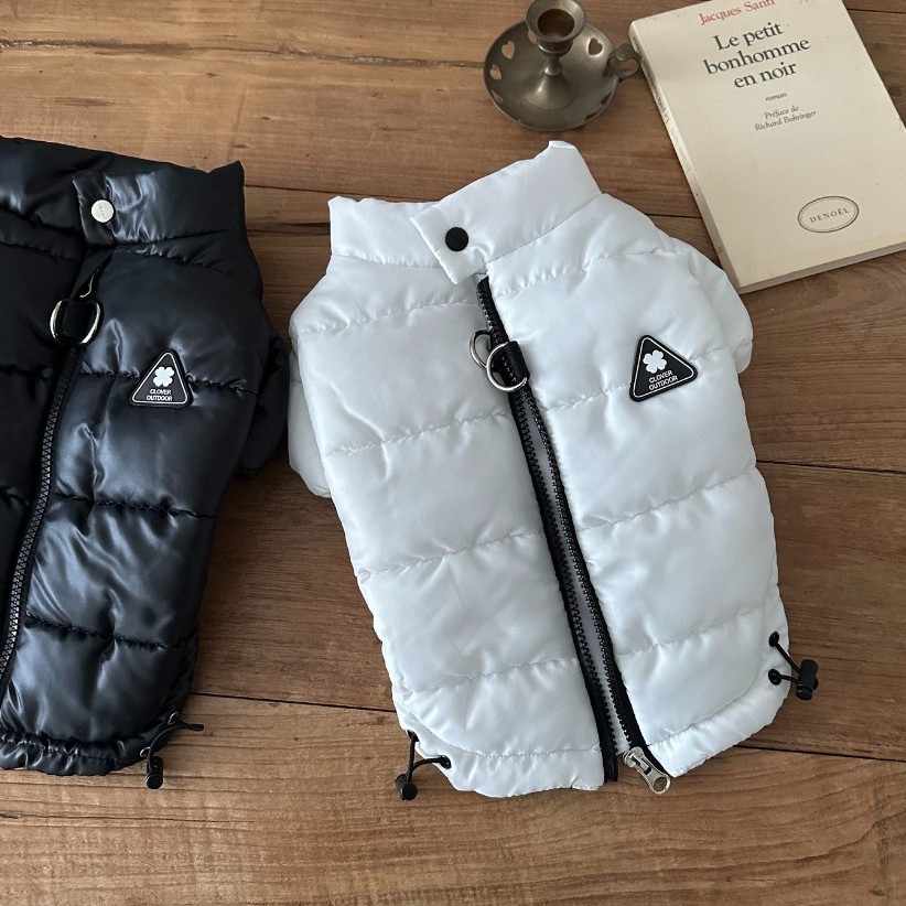 狗狗冬装四脚衣牵引狗狗羽绒服