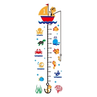 身高贴3d立体可移除儿童亚克力卡通贴纸宝宝测量身高墙贴墙面装 饰