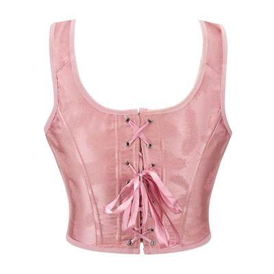 Lotus pink palace vest breast top for