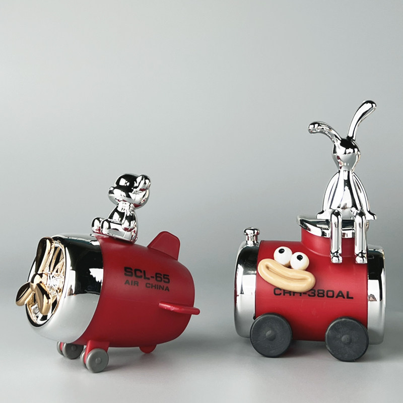 牙签盒火车飞机家用高档轻奢高级牙签筒创意DIY桶高颜值客厅新款,收纳整理,牙签盒,淘宝优惠券,粉丝福利购,淘宝优惠卷