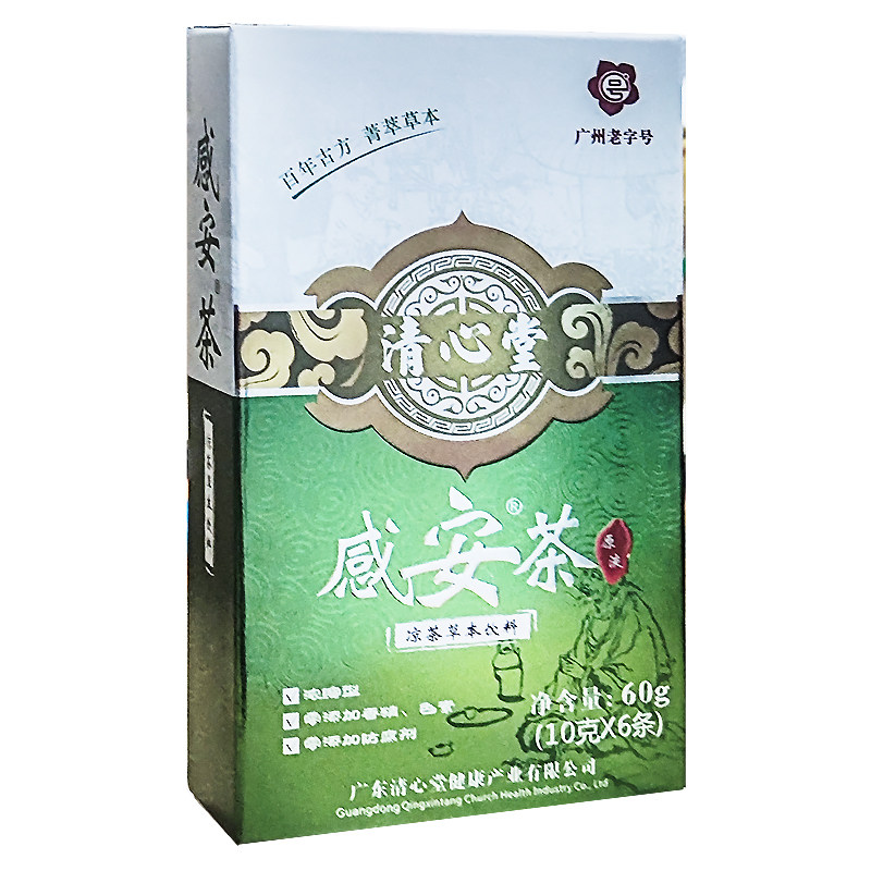 清心堂 感安茶原液(凉茶草本饮料) 10g*6条/盒