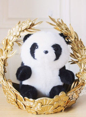 金色底座新中式客厅创意摆件