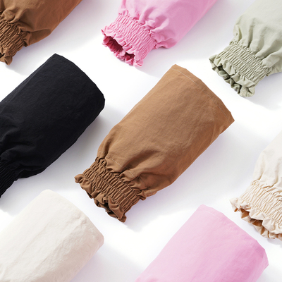 半截袖套冬季新款厨房家用女款护袖防水上班工作办公室羽绒服套袖