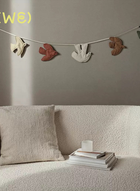 丹麦 Fermliving Swif Bird Garland 小鸟挂饰 儿童房 墙面装饰