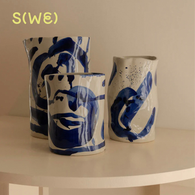 SeraxVaseblueSophia花瓶