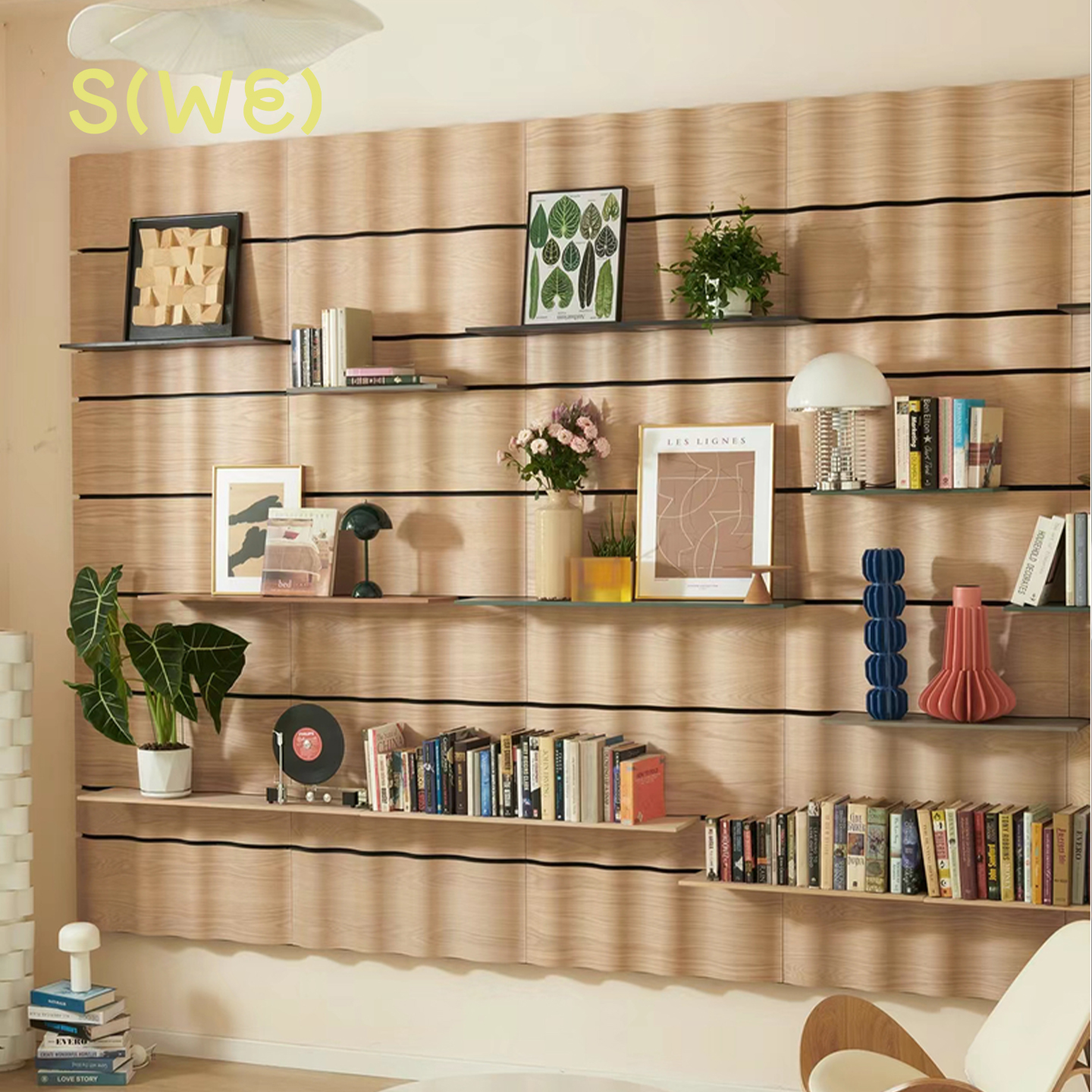 WONDERWALL置物架组合模块化