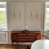 Швеция Skultuna минималистский ретро -колокол, настенная свеча, скульптура, современная минималистская гостиная подсвечника