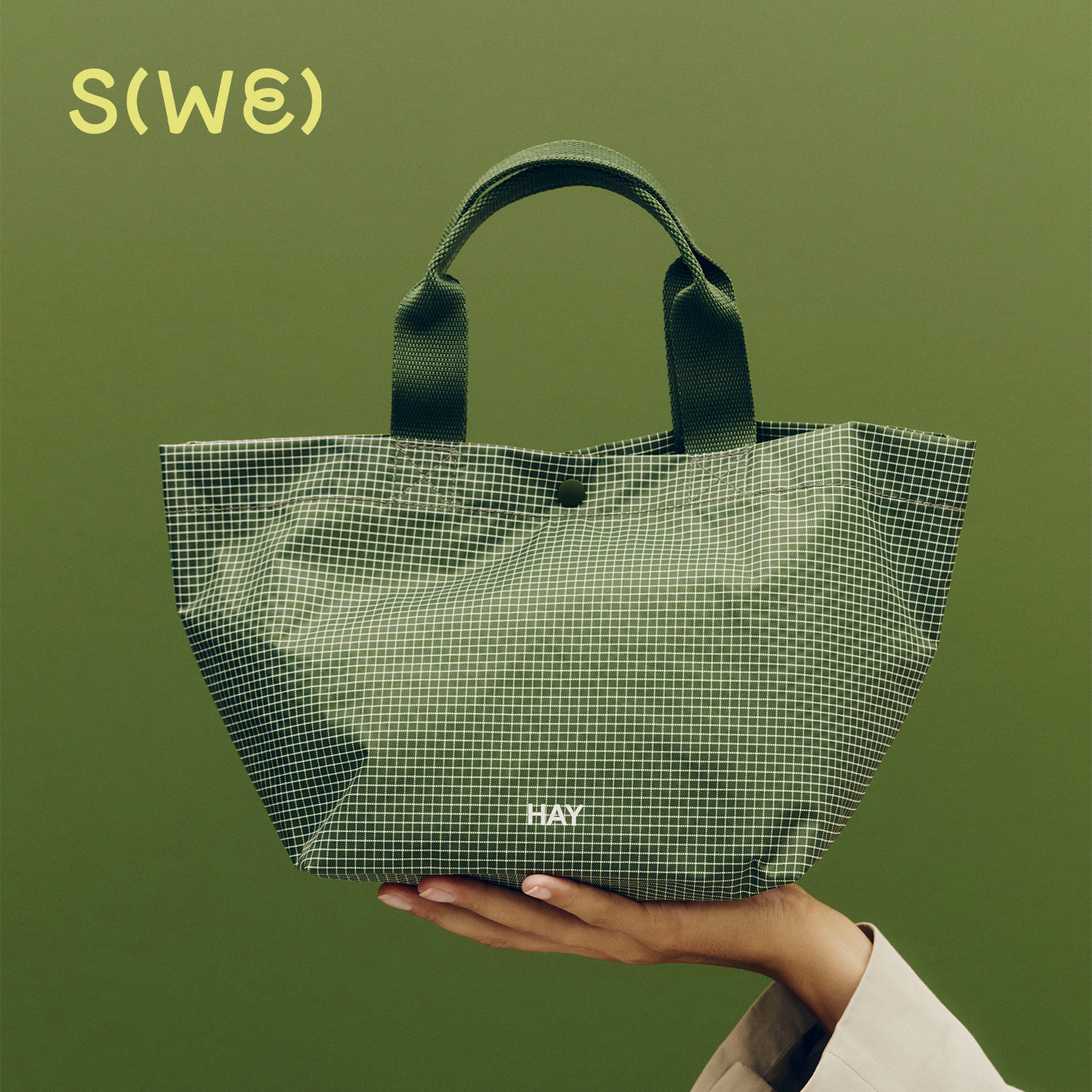 26年春季新品 HAY Grid Bag 收纳袋大容量购物袋多功能包袋背包