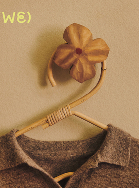 25秋冬新品 Fermliving Poesie Hand-carved Hook 挂衣钩花卉造型
