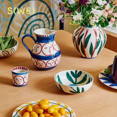 LaPittura艺术手绘陶瓷盘