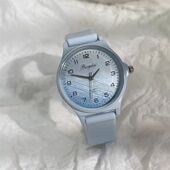 简约渐变高颜值手表女款 学生初高中只看时间专用指针石英 2025新款