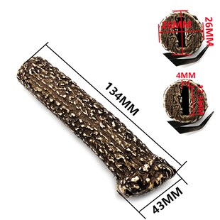 仿刀柄料马鹿角 刀柄材料 羚羊鹿角博弈刀柄贴片料 鹿角刀柄贴片