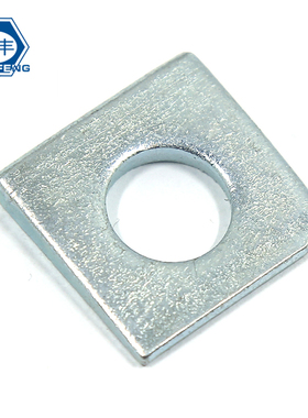 正国标 GB853 槽钢用方斜垫圈 镀锌 斜垫圈 楔形垫圈 方斜垫圈