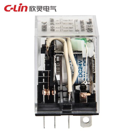 欣灵HHC68AL-4Z带灯小型中间电磁继电器JQX-13F-4ZLLY4NDC24V/220