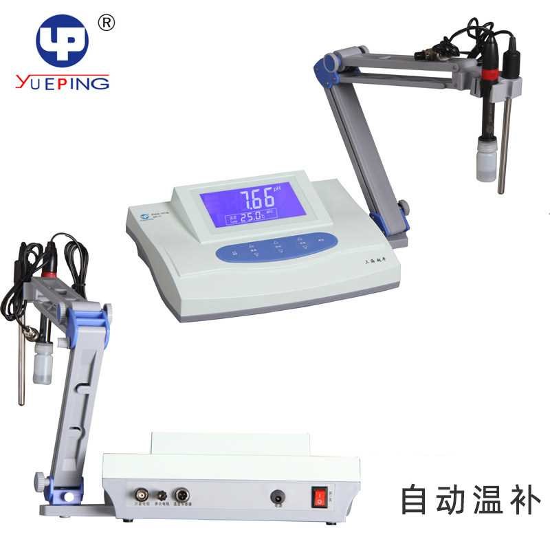 上海越平PHS-25/3C/3CB/3CU 屏显酸碱度测试仪ph计/台式数显酸度