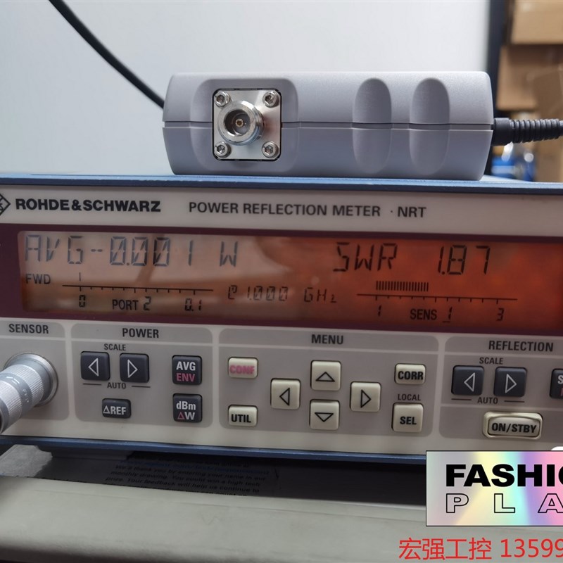 (宏强工控)R S罗德与施瓦茨NRT通过式射频功率计+NRT-Z44传感