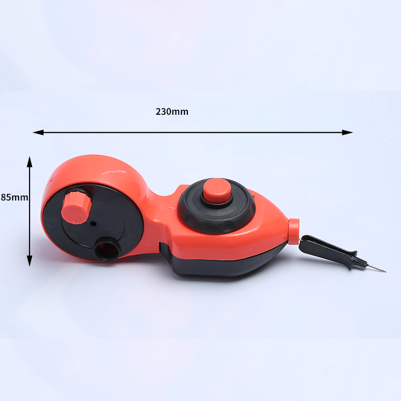 墨斗木工专用粉斗自动卷线手摇划线器装修工具画线弹线器迷你墨斗