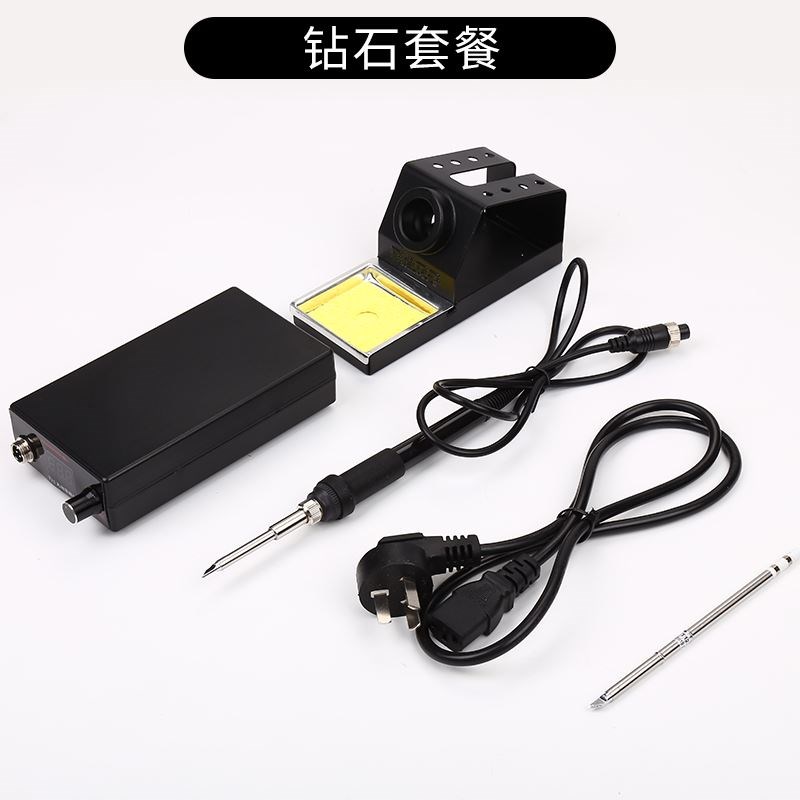 白菜白光t12电烙铁恒温智能数显大功率电焊台可自动休眠快速调温