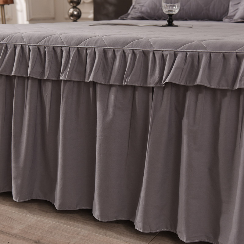 A类纯棉床裙2025新款单件母婴级抗菌全棉床垫保护罩床罩床裙款冬,床上用品,床裙,淘宝优惠券,粉丝福利购,淘宝优惠卷