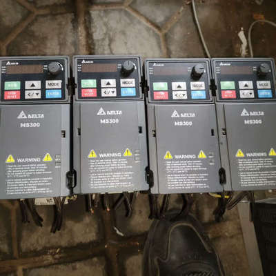 台达MS300变频器4台，型号VFD2A7MS43AFSAA