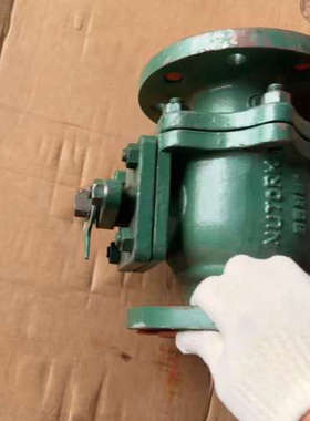 美国NUTORK衬氟球阀，DN80没包装的一个，保证