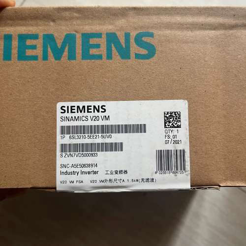 6SL3210-5EE21-5UV1未拆封