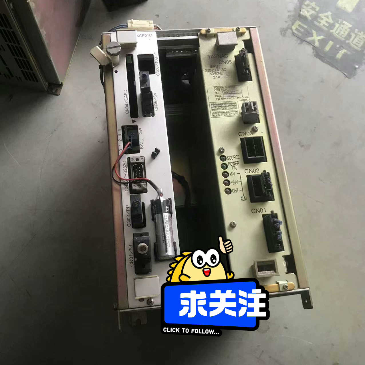 安川机器人控制器JZNC-XRK01D-1 CPS-150F