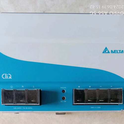 台达开关电源：DRP024v480w1AA、24v~20a。