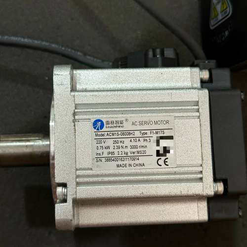 雷赛伺服电机ACM1S-08008H2，成色如图，功能正常，