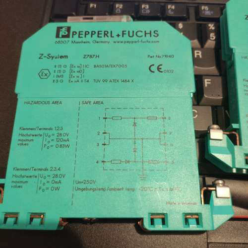 Z787H倍加福P+F K系列齐纳式安全栅Z-Series,