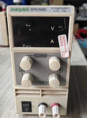 固测wanptek  KPS1505D  15V5A可调直流