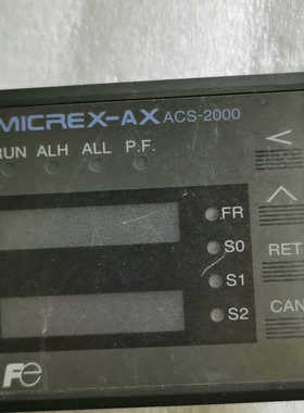 拆机富士MICREX-AX，ACS-2000实物图片，有个缺