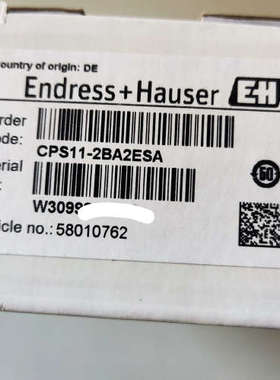 E+H CPS11-2BA2ESA电极