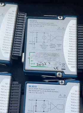 NI9213 16通道热电偶输入模块，功能完好，。支持