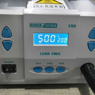 快克高端产品861DA，旋转风 风速强劲，功能正常，实物拍摄