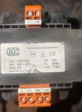 德国TTH变压器EMAT/ST，一次侧电压690V（允许±5