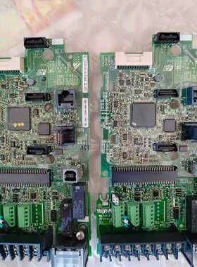 安川A1000变频器主板端子板一套，成色很好，ETC7401