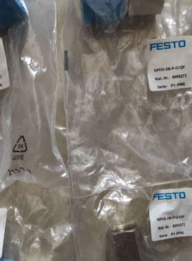 FESTO快插头8059273，NPHS-D6-P-G12F