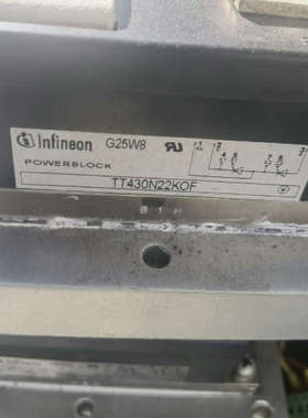 英飞凌 可控硅TT430N22KOF，正常拆机件，外观完整、